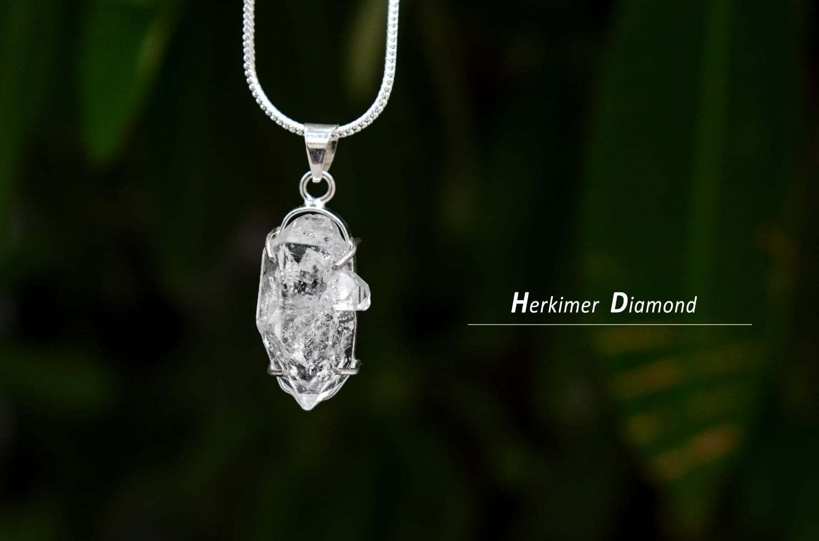 Herkimer Diamond Pendent