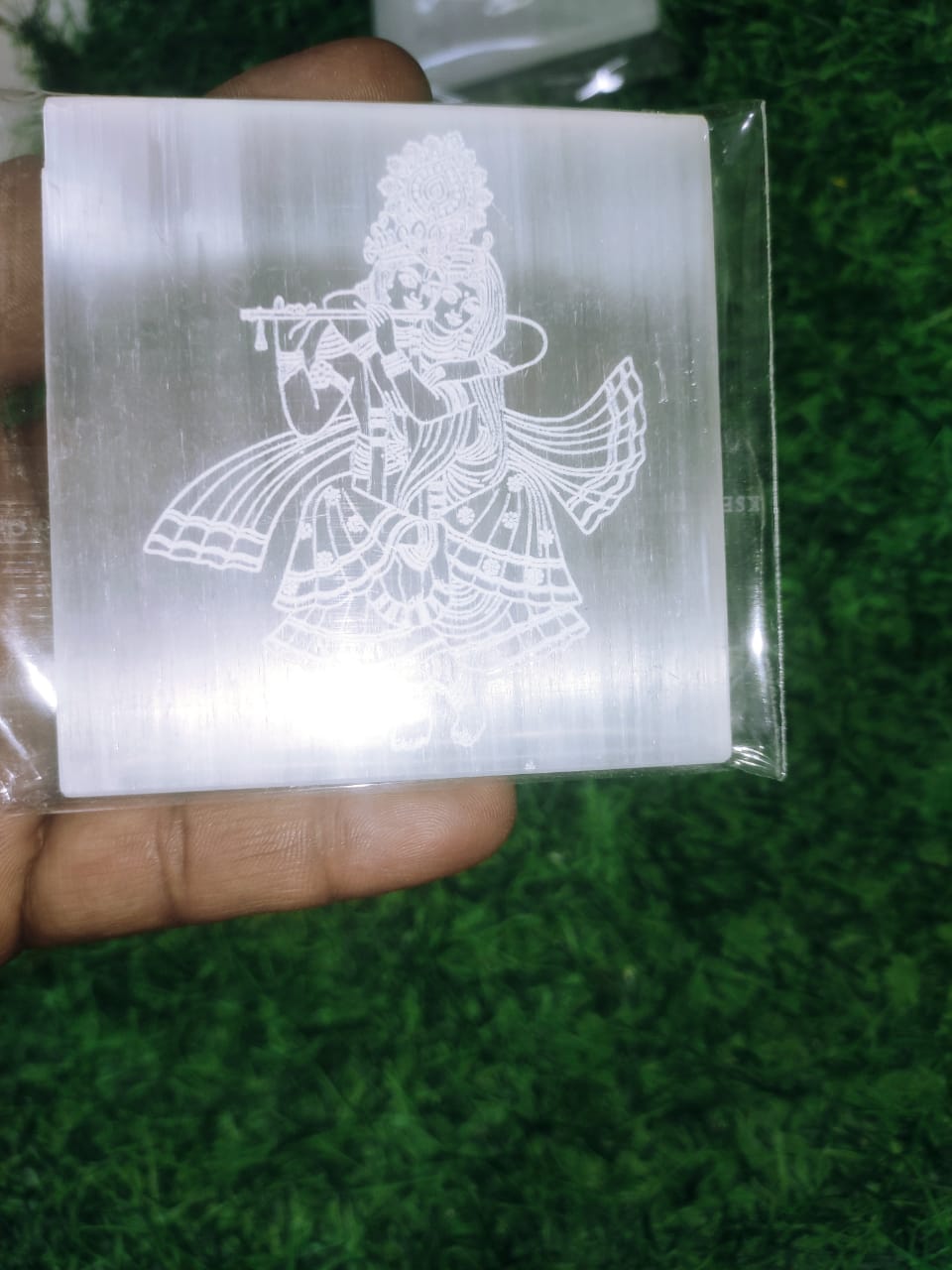 Selenite plate (square)