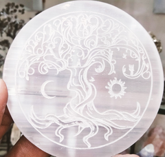 Selenite plate (round)3