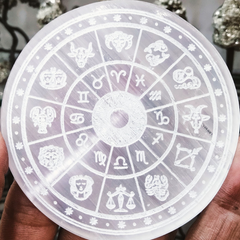 Selenite plate (round)4
